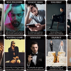 The BREAKUP Oracle Deck (100 cartes) séparés