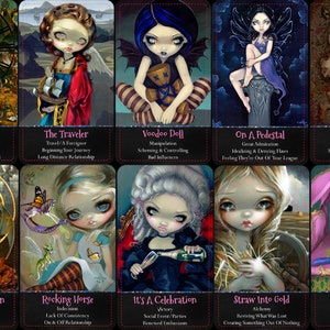 Twin Flame Oddties Orakel Karten Deck (120 Karten) Soulmate, Karmische Verbindungen