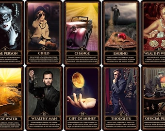 Moody Art KIPPER Deck *Extended Version (55 Cards) Tarot Size