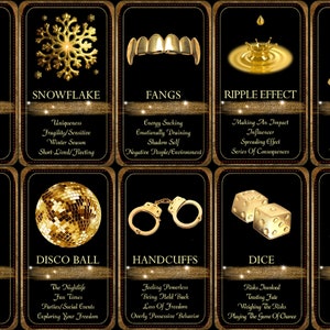 Mazzo di Oracoli GOLDEN Charms (90 carte)