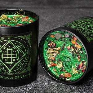 COME TO ME King Solomon 4th Pentacle of Venus Ritual Candle Kit image 1