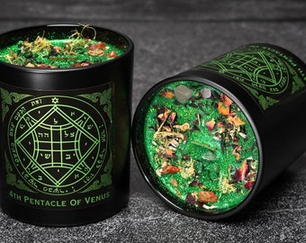 COME TO ME King Solomon 4th Pentacle of Venus Ritual Candle Kit