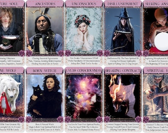 Baraja Oráculo EVOLUCIÓN del Alma (100 cartas)