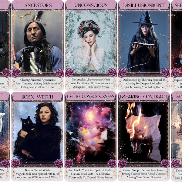 Soul Cards Tarot Deck Etsy
