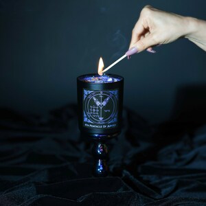 WEALTH & RESPECT King Solomon 4th Pentacle of Jupiter Ritual Candle Kit ...