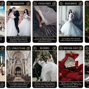 Retiring Soon! WEDDING ORACLE DECK (78 Cards)