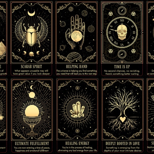 Messages From the Divine Spirt Oracle (78 Cards) Spirit Guides and