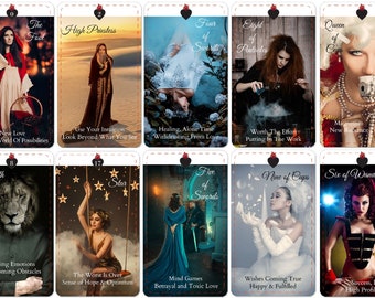 Confesiones de Llamas Gemelas Tarot/Oráculo (110 cartas)