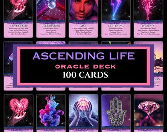 ASCENDING Life Oracle Deck (100 Cards)