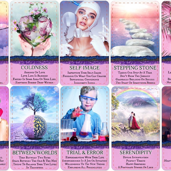 ASCENDING Life Oracle Deck (100 Cards)