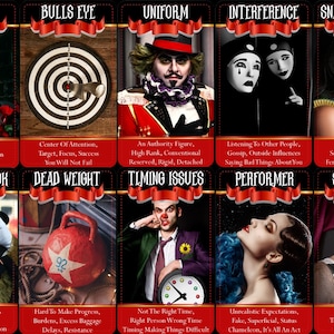 Retiring Soon! LOVE Le'Cirque Oracle Deck (100 Cards)