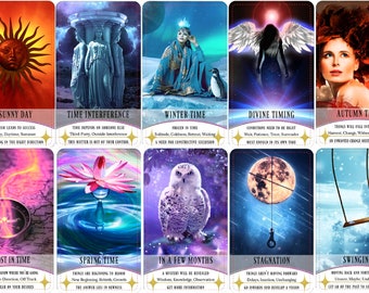 Presto in pensione! Decisioni tempestive (80 carte) Cosmic Timing, Time Oracle Deck