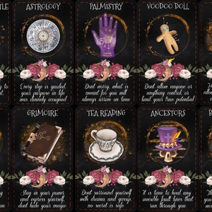 WITCH'S REALM orakelspel (54 kaarten)
