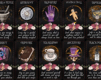 WITCH'S REALM Oracle Deck (54 Cards)