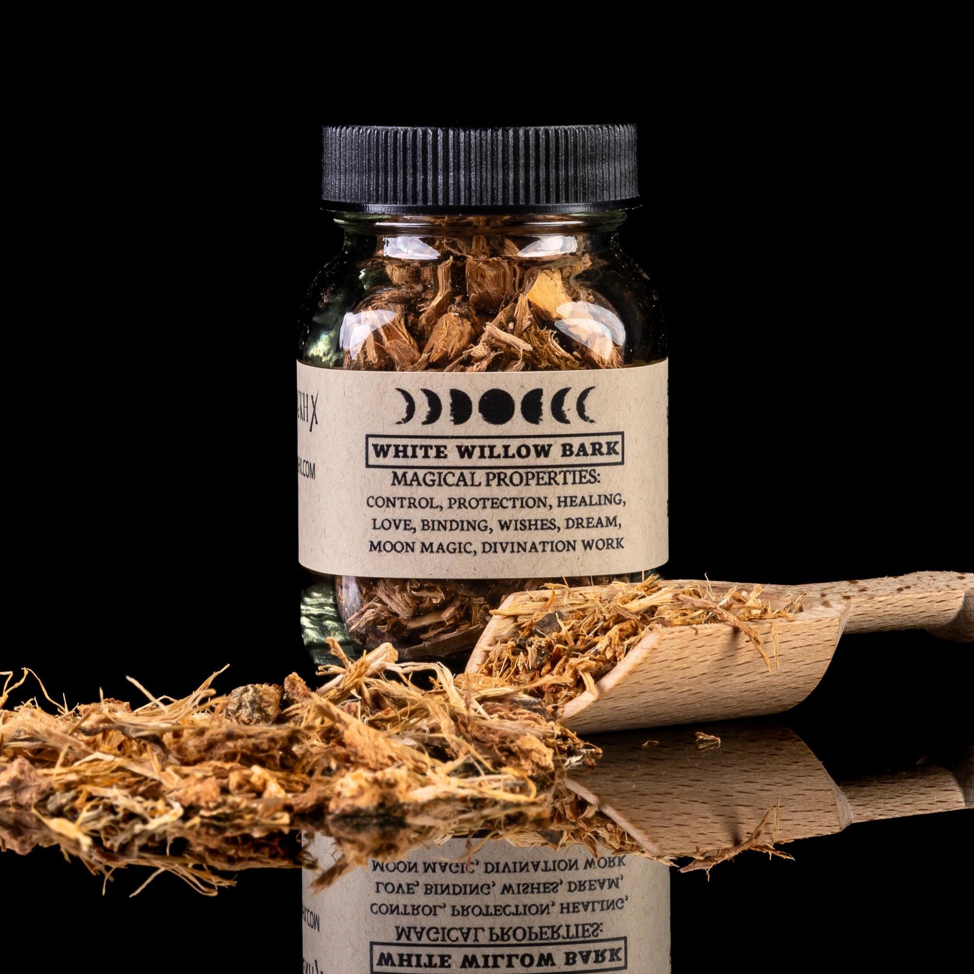tobacco magical properties WHITE WILLOW BARK - Witchcraft Spell Herb Jar for Spellwork - Apothecary  Curio