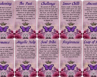 BUTTERFLY Effect Oracle Deck (78 cards)