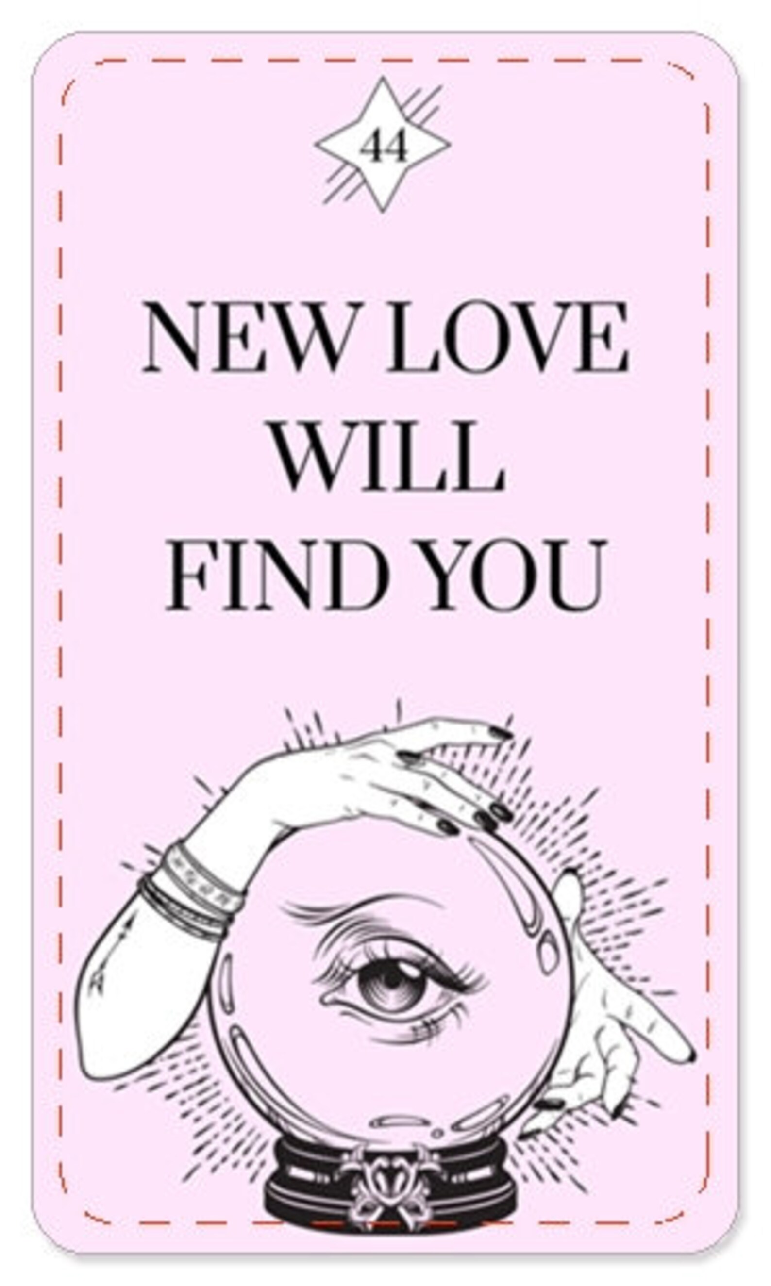 LOVE Fortune Teller 110 Cards Etsy