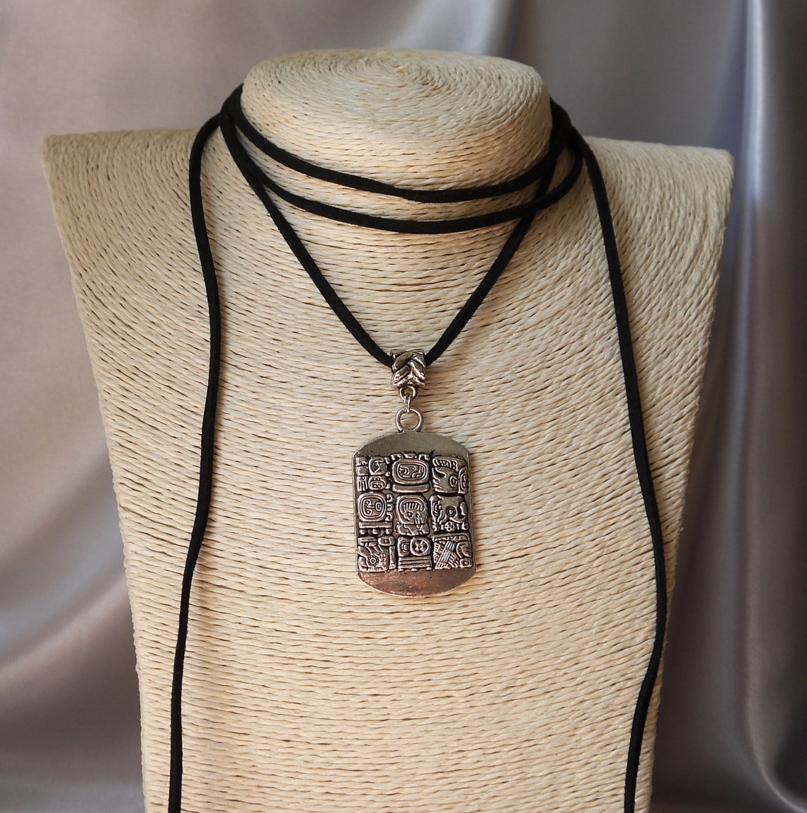 Mayan Jewelry for Men and Women Mayan Calendar Pendant Etsy