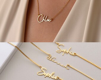 Personalized Name Necklace - Etsy UK
