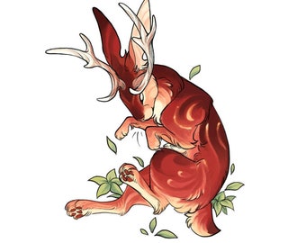 Jackalope Sticker
