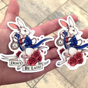 Terlingua Racing White Rabbit Sticker White Rabbit Sticker - Etsy