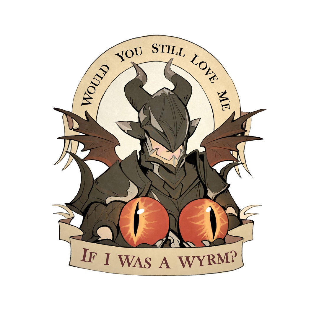 Estinien Wyrm Sticker - Etsy
