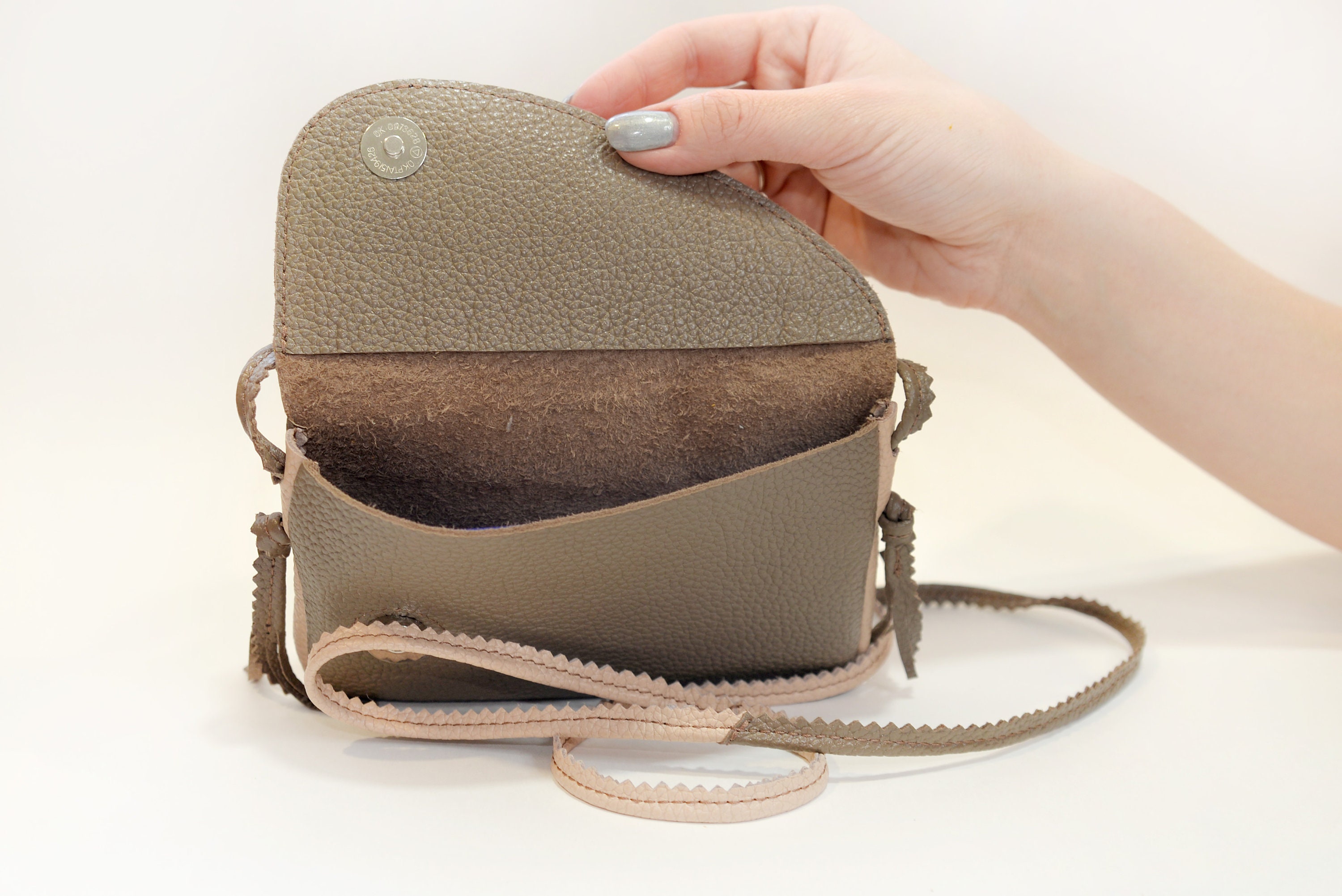 Leather Crossbody PDF pattern Bag PDF Etsy