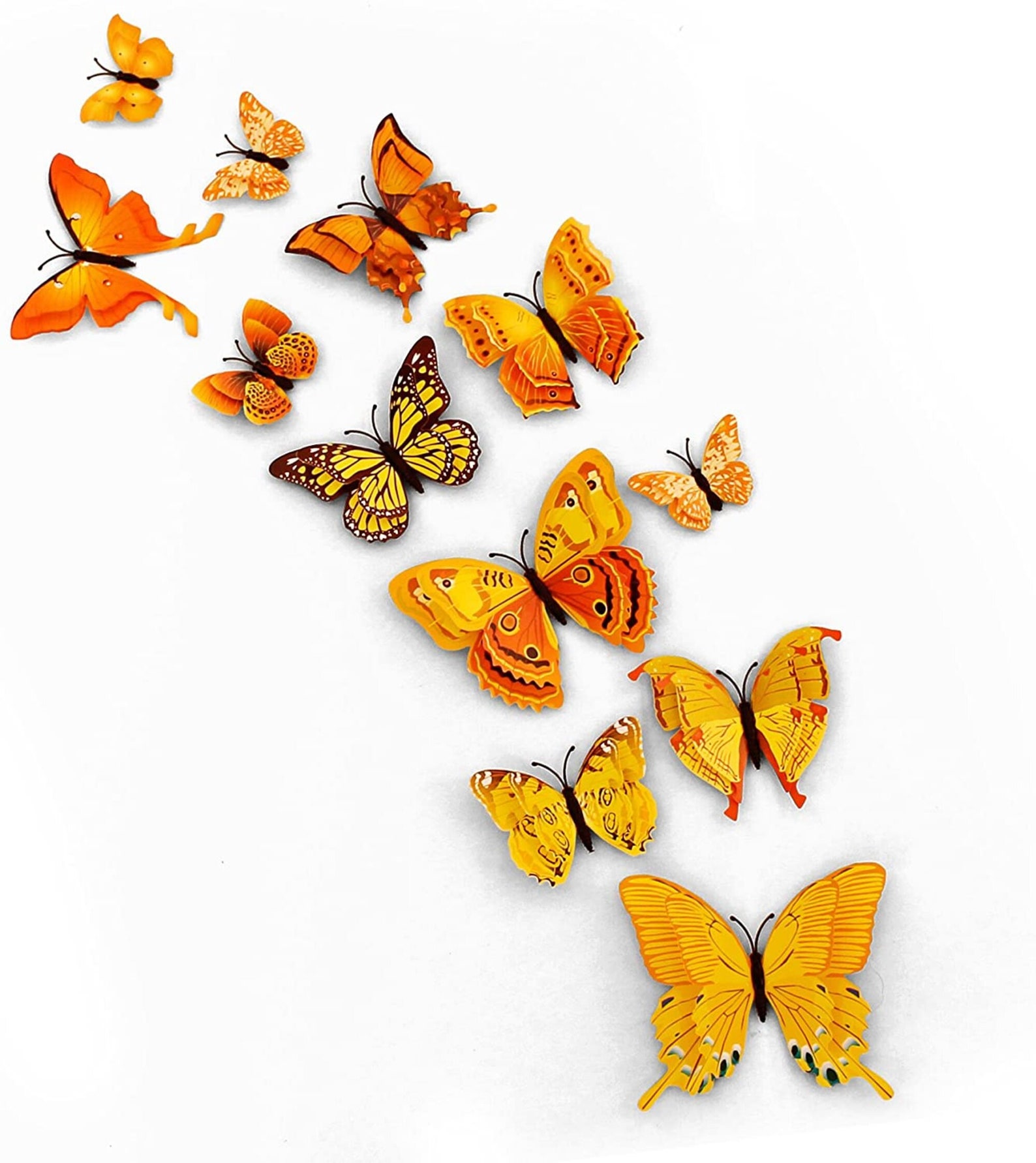 3D Butterfly Wall Stickers Etsy UK