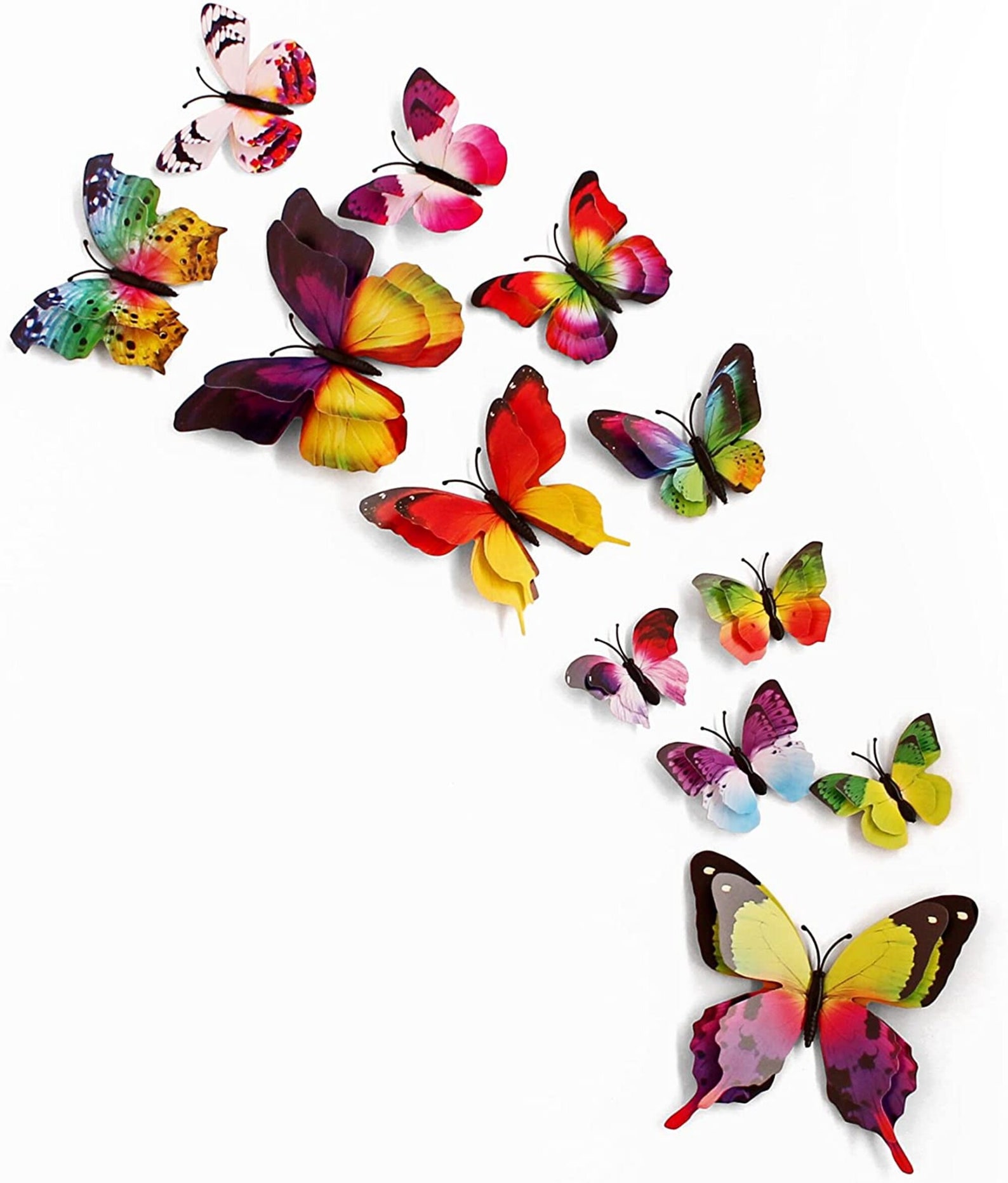 3D Butterfly Wall Stickers Etsy UK
