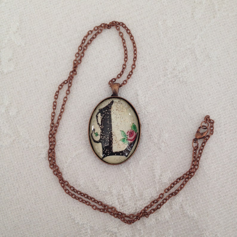 Romantic Academia Initial Letter Pendant Monogram L Necklace Alphabet Jewelry