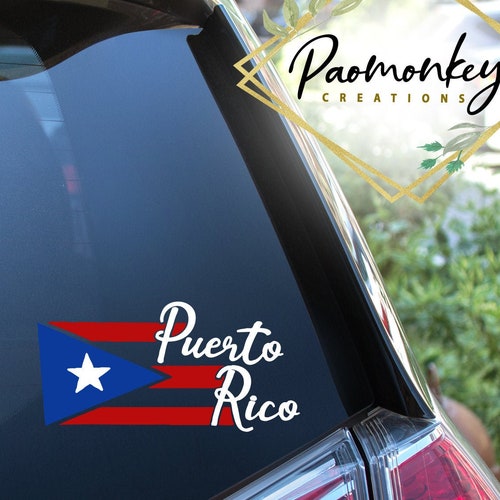 Car Decals Puerto Rico Flag & Coqui Frog Decal - Patriotic Vinyl Sticker For Car, Laptop, Truck Coqui Frog Puerto Rico Sticker - Foto 9