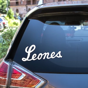 Leones* Venezuela Decal, Vinyl Sticker for Car, laptop, and windows *PaoMonkey&#39;s Custom Creations*