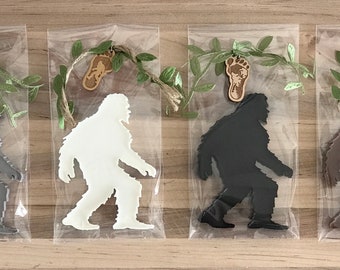 Chocolate Sasquatch | Bigfoot Chocolate | Milk Chocolate | White Chocolate | Mint Chocolate | 4 Colors | Chocolate Yeti | Sasquatch Crossing