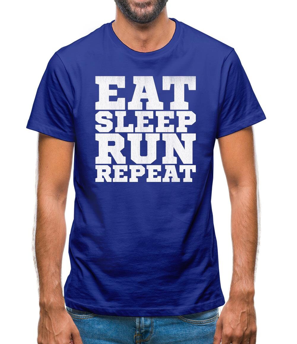 Eat Sleep Run REPEAT Mens T-Shirt