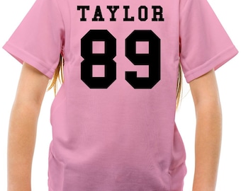 Taylor 89 - Camiseta para hombre y mujer para niños - Camiseta para hombre y mujer para niños - Merchandising Swift Conciertos Fechas de la gira Eras 1989