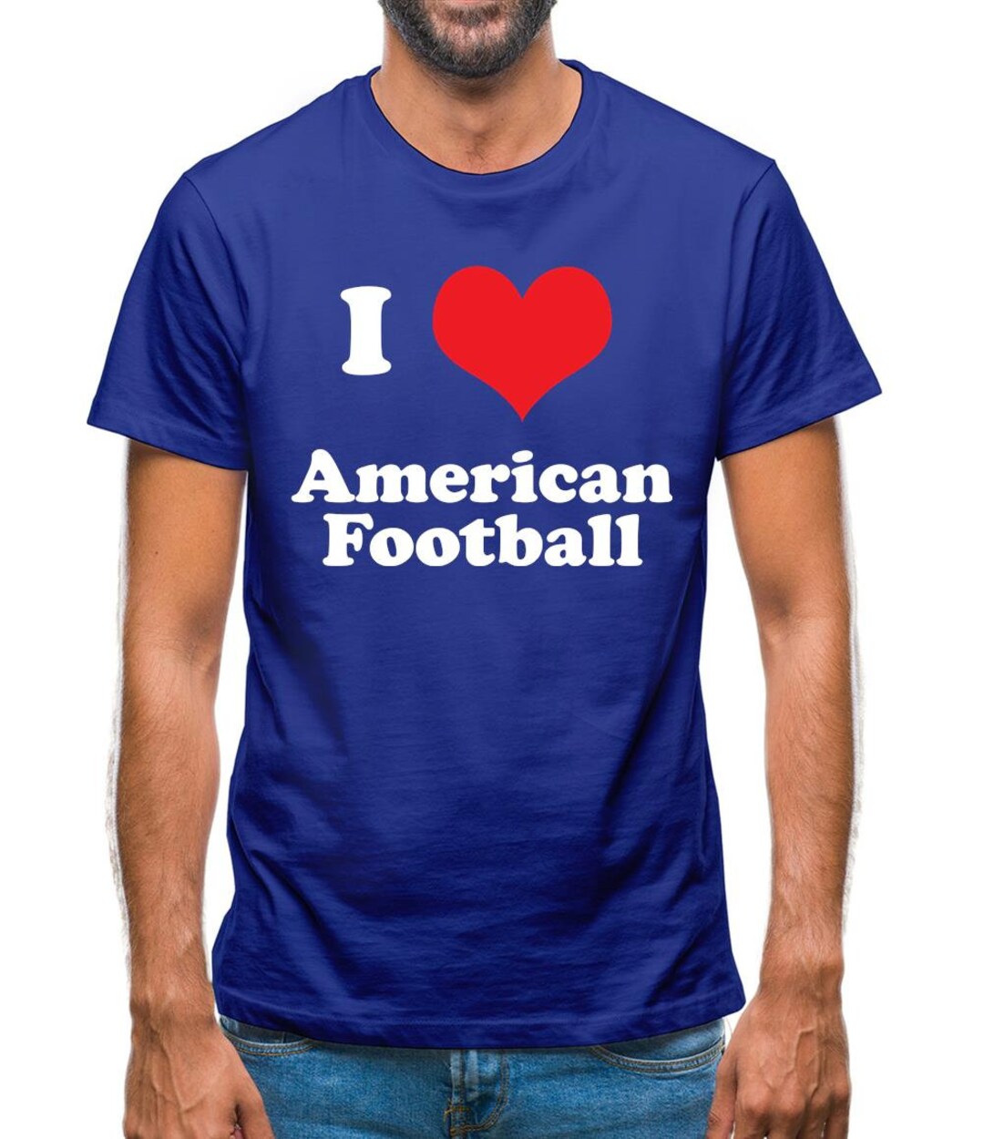 アメリカンフットボール大好きメンズTシャツ - Etsy 日本
