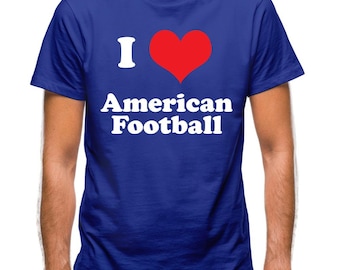 アメリカンフットボール大好きメンズTシャツ - Etsy 日本