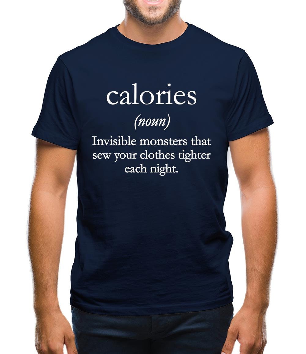 Calories Definition Mens T-shirt - Etsy