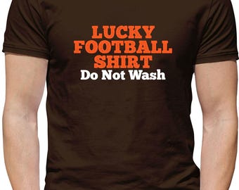 Lucky Football Shirt Do Not Wash - kinder-T-shirt heren - voetbalfan merchandise jersey grappig leuk cadeau