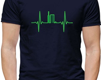 Heartbeat Cricket - Mens Womens Kids T-Shirt - Love player cricketer love cute kit lover present gift birthday