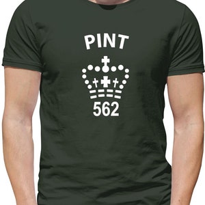 Pint Symbol - Mens Womens Kids T-Shirt - Beer Lover Tee Craft Beer Shirt - Bar - Unique Gift Idea - dad birthday
