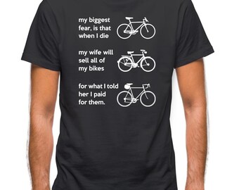 Wife Will Sell All of My Bikes Mens T-shirt Canada