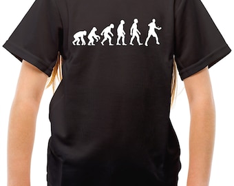 Evolution of Man Tenis de Mesa - Camiseta Infantil / Kids Crewneck