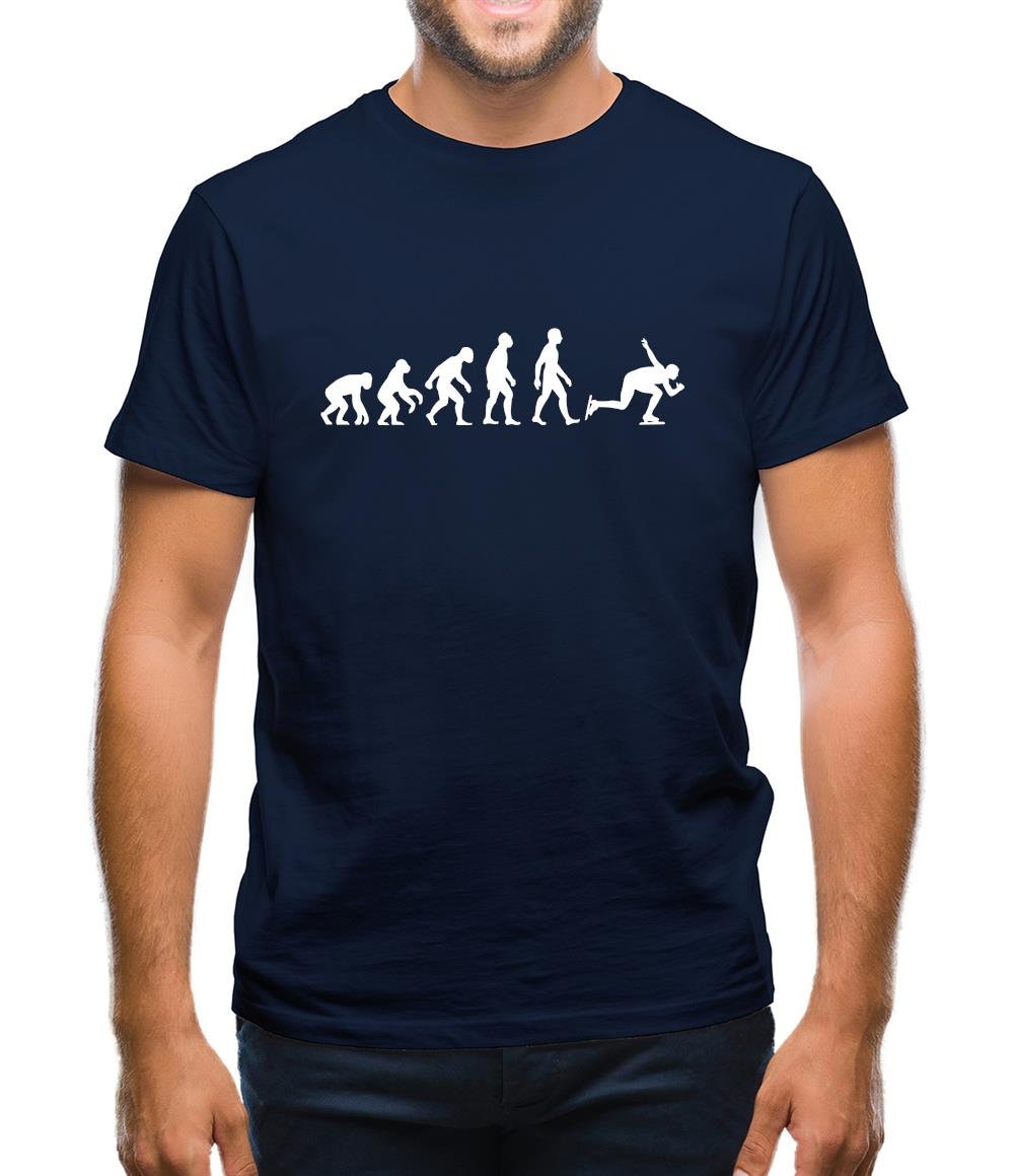 evolution of man t shirt