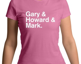 Gary, Howard, Mark - T-shirt homme femme enfant - Concert de Barlow Owen Donald, Take Love Tour That Festival Fan TT
