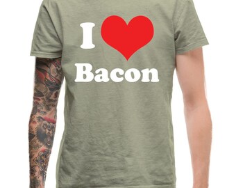 Playeras de I Love Bacon