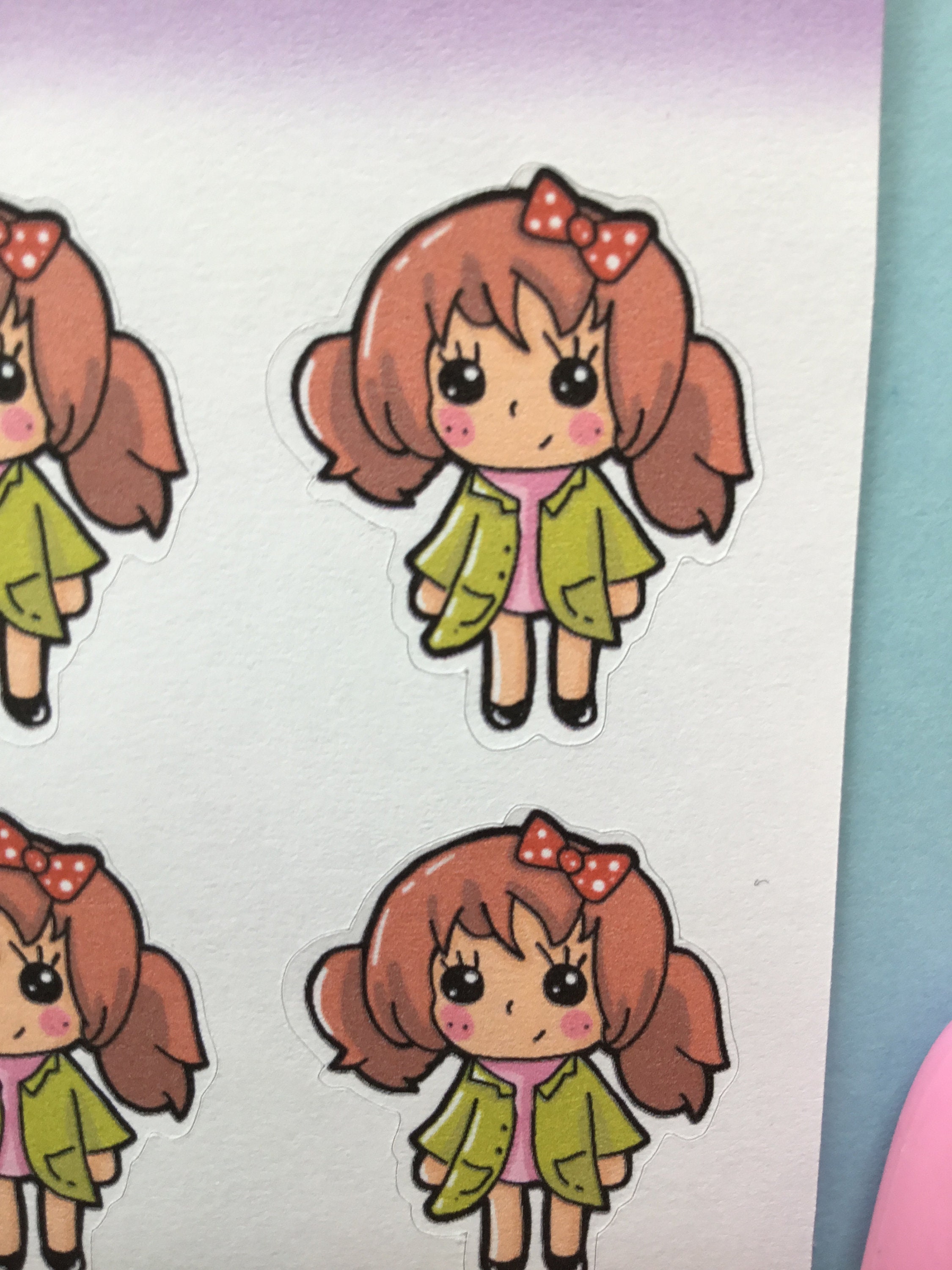 Planner stickerskawaii journal diaryrag dollscrapbook Etsy