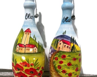 Tuscan Olive Oil Bottle