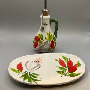 Garlic and Pepper Small Oil Bottle