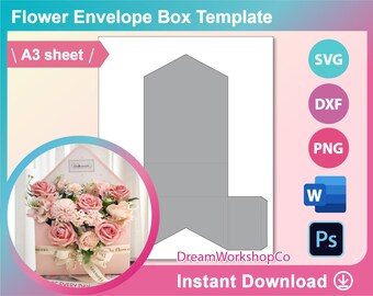 Download Envelope Box Svg Etsy